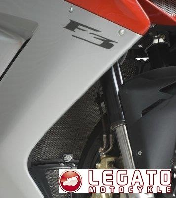 OSŁONA CHŁODNICY MV AGUSTA F3 BLACK