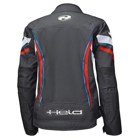 Motocyklowa Kurtka Tekstylna Held Lady Baxley Top Red/Black/Blue