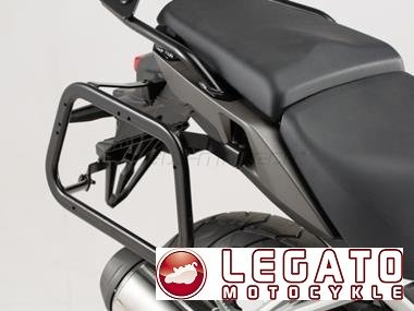STELAŻ QUICK-LOCK EVO NA KUFRY BLACK HONDA VFR 800 X CROSSRUNNER (15-) SW-MOTECH