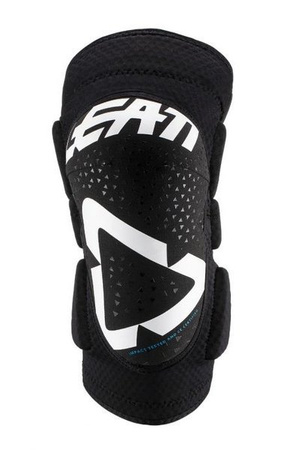  LEATT (2020) NAKOLANNIKI OCHRANIACZE KOLAN 3DF 5.0 KNEE GUARD BLACK KOLOR CZARNY/BIAŁY