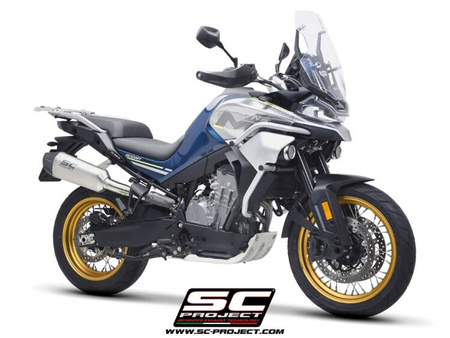 SC-Project tłumik końcowy X-Plorer II tytan CF Moto 800MT (2022-2024)