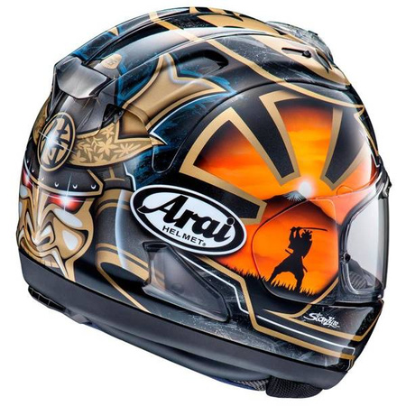 KASK ARAI RX7V EVO PEDROSA SPIRIT GOLD