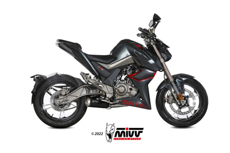 Mivv Układ wydechowy X-M1 BLACK stal nierdzewna ZONTES ZT 125 U 2021-2024