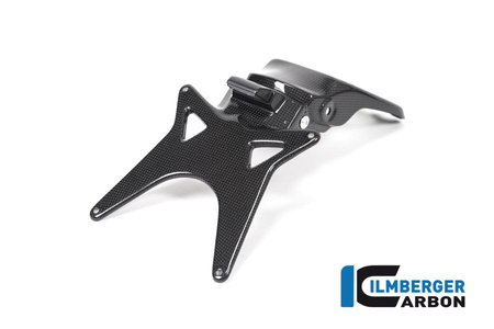 Uchwyt tablicy rejestracyjnej krótki - połysk carbon Ducati Monster 1200 (od 2017) ILMBERGER NHO.019.DSS7G.K