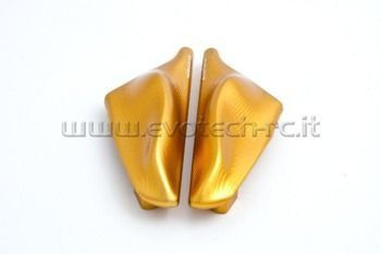 Zaślepki lusterek EVOTECH RC Ducati złote