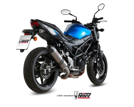 MIVV Tłumik Końcowy Oval Titanium Suzuki SV650 2016-2024