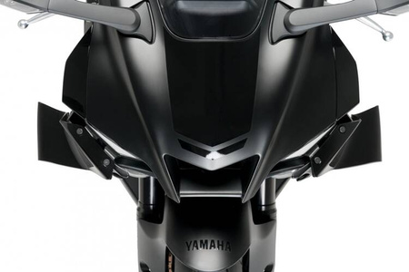 Przedni spoiler PUIG do Yamaha R1 20-24 (wersja GP) Czarny (N) 20523N