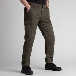 Motocyklowe Spodnie Jeansowe Broger Alaska Olive