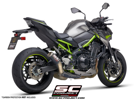 SC-Project tłumik końcowy CR-T carbon z siatką Kawasaki Z900 (2017-2019)