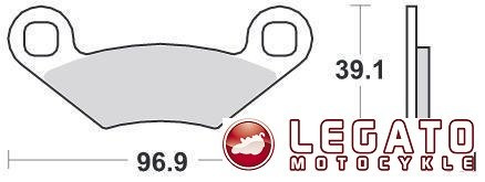 KLOCKI HAMULCOWE SBS 642 RSI