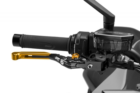 Regulowana dźwignia hamulca PUIG 4.0 EVO (przedłużana, wymaga adaptera) Złoty (O) 414ONO