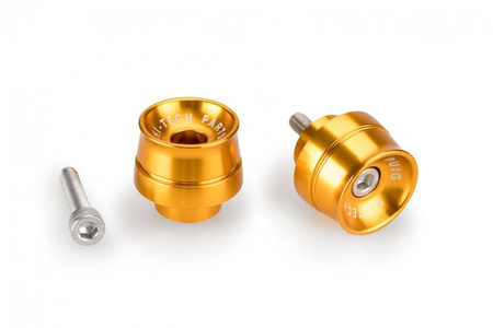 Końcówki kierownicy PUIG Speed do Yamaha R1 / R6 / R7 Złoty (O) 21401O