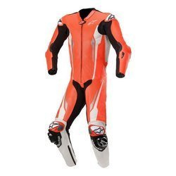 Kombinezon skórzany Alpinestars Racing Absolute Tech Air czerwony