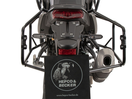 Sidecarrier permanent mounted black for Yamaha Ténéré 700 Rally (2025-)