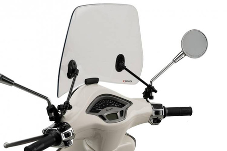 Owiewka PUIG do skutera Piaggio Vespa Primavera 50 / 125 2014-2025 (Traffic) Lekko przyciemniany (H) 21590H