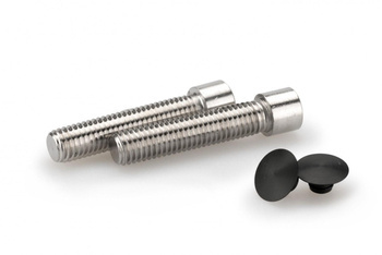 Adapter lusterek PUIG Hi-Tech do owiewek (9983N, prawy) Czarny (N) 9983N