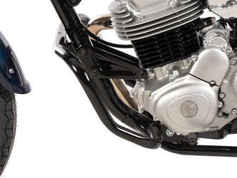 Engine protection bar black shine for Kawasaki W230 / Meguro S1 (2025-)