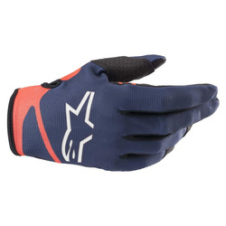 RĘKAWICE ALPINESTARS RADAR DARK BLUE FLUO RED