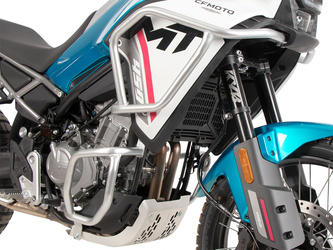 Engine protection bar silver for CF Moto 450 MT (2024-)