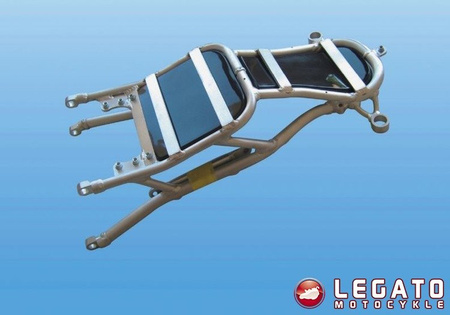 Stelaż tylny sportowy z wypełnieniem z GFK Motoholders Yamaha YZF R1/ 09-14 czarny