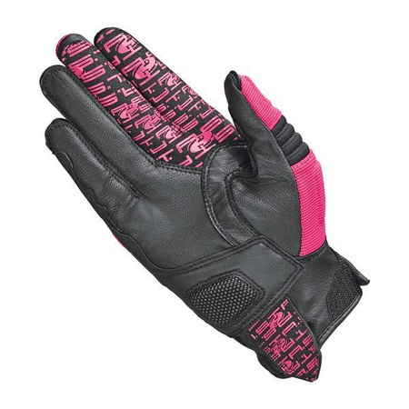 Motocyklowa Rękawice Skórzano-Tekstylne Held Lady Hamada Black/Pink