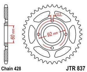ZĘBATKA NAPĘDOWA JT TYŁ