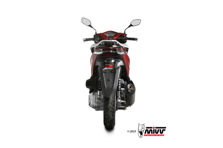 Mivv Tłumik końcowy MOVER BLACK STAINLESS STEEL HONDA SH 350 2022-2024