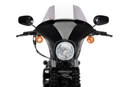 Owiewka PUIG Batwing SML do Harley-Davidson Sportster Iron XL883N 09-22 (Touring) Lekko przyciemniany (H) 21054H