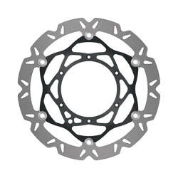 EBC Tarcza hamulcowa motocyklowa SMX6032E Supermoto, 320mm, konturowa, Carbon Look