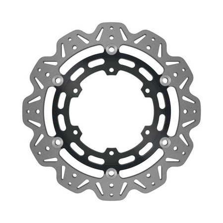 EBC Tarcza hamulcowa motocyklowa VR2128BLK VEE, czarna
