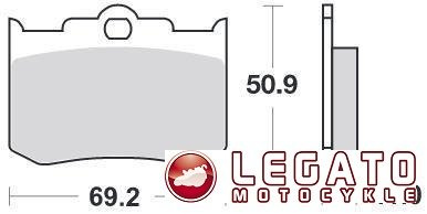 KLOCKI HAMULCOWE SBS 662 H.CT