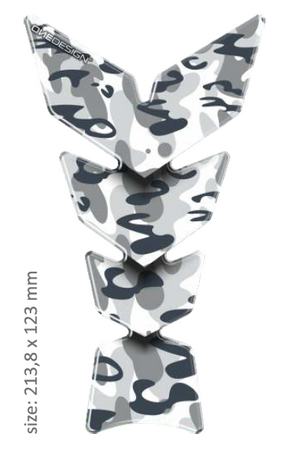ONEDESIGN tankpad Moon Camouflage szara