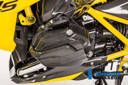 Osłona pokrywy zaworów lewa - carbon do BMW R 1200 GS (LC) 2013-2016 ILMBERGER VDL.001.LCBOX.K