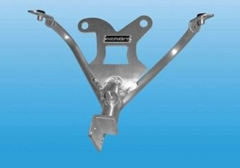 Stelaż przedni sportowy Motoholders Suzuki GSX R 600/750/ 11-16 srebrny
