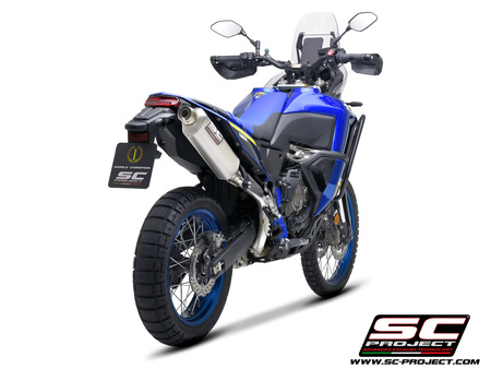 SC-Project tłumik końcowy Rally Raid tytan Yamaha TENERE 700 World Raid (2022-2025))