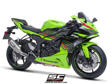 SC-Project tłumik końcowy SC1-R tytan Kawasaki NINJA ZX-6R (2024)