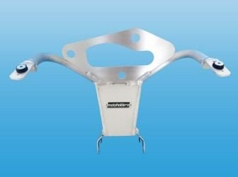 Stelaż przedni sportowy  Motoholders Triumph Daytona 675/ 13-16 srebrny