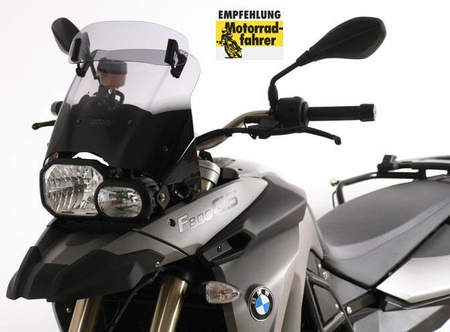 MRA Szyba motocyklowa BMW F 650 GS, E8GS, 2008-2013, forma VTM, przyciemniana