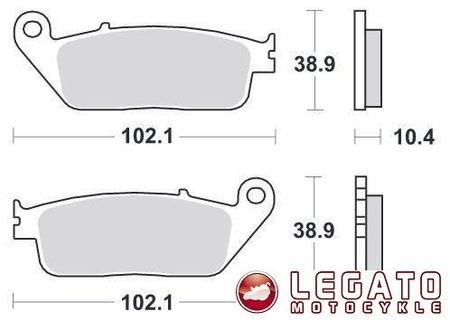 KLOCKI HAMULCOWE SBS 181 CT