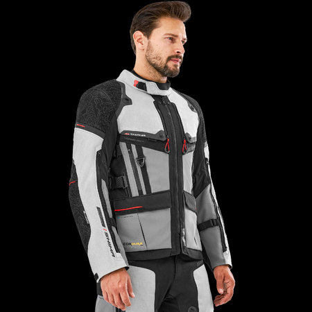 TRACKER MEN JKT LIGHT GREY Shima