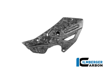 Ochrona pięty lewa do motocykla BMW R 1300 GS Adventure od 2024, carbon matowy black diamond ILMBERGER BM.FSL.001.24GSA