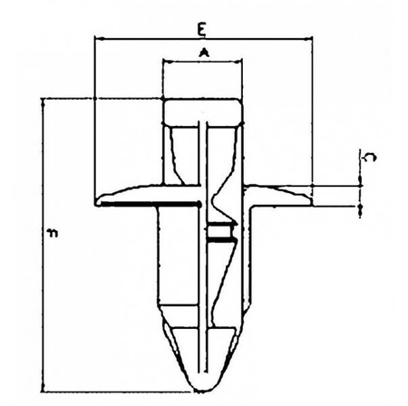 TOURMAX KOŁEK MONTAŻOWY DO OWIEWEK 1szt.