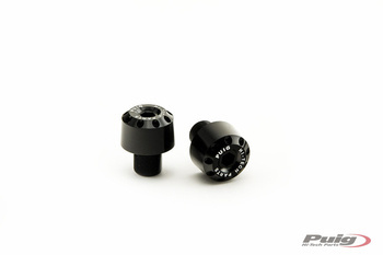 Końcówki kierownicy do Kawasaki ZX6R ZX10R (krótkie) Czarny (N) 6190N