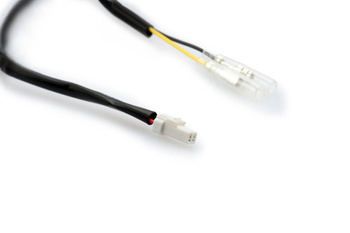 Przewody do podłączenia oświetlenia tablicy w Aprilia / Ducati / Suzuki / Yamaha Czarny (N) 20547N