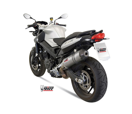 Mivv Tłumik końcowy slip-on OVAL TITANIUM with carbon cap BMW F 800 R / GT 2009-2020