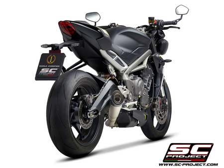 SC-Project tłumik końcowy S1 tytan Triumph STREET TRIPLE 765 (2017 - 2019) - S - R – RS