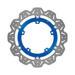 EBC Tarcza hamulcowa motocyklowa VR817BLU VEE, niebieska