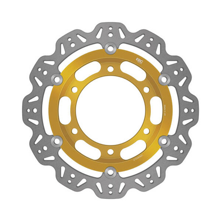 EBC Tarcza hamulcowa motocyklowa VR646GLD VEE, złota