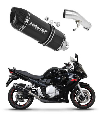 Dominator tłumik HP1 Black Suzuki GSXF 650 2007 - 2016