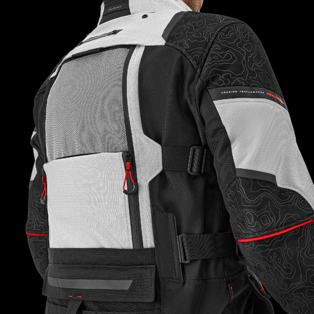 TRACKER MEN JKT LIGHT GREY Shima